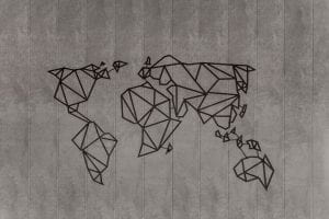 geometric map of the world